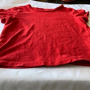 Faded glory red shirt